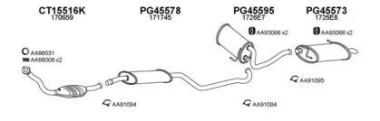 Veneporte 450262 Глушник вихлопних газів кінцевий Veneporte 450262 Глушник вихлопних газів кінцевий