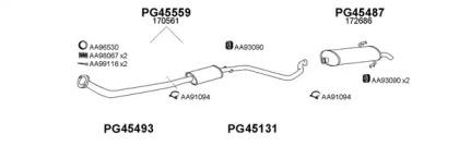 Veneporte 450288 Глушник вихлопних газів кінцевий