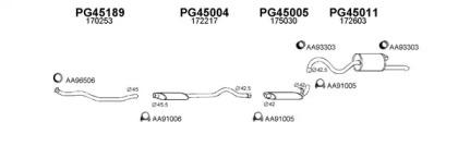 Veneporte 450290 Глушник вихлопних газів кінцевий Veneporte 450290 Глушник вихлопних газів кінцевий
