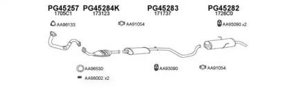 Veneporte 450293 Глушник вихлопних газів кінцевий Veneporte 450293 Глушник вихлопних газів кінцевий