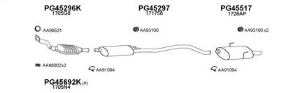 Veneporte 450309 Глушитель выхлопных газов конечный
