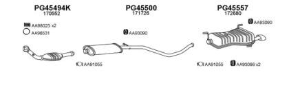 Veneporte 450342 Глушитель выхлопных газов конечный Veneporte 450342 Глушитель выхлопных газов конечный