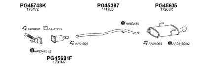 Veneporte 450395 Глушник вихлопних газів кінцевий