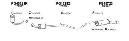 Veneporte 450397 Глушник вихлопних газів кінцевий Veneporte 450397 Глушник вихлопних газів кінцевий