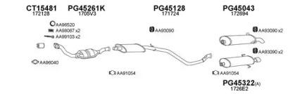 Veneporte 450402 Глушник вихлопних газів кінцевий Veneporte 450402 Глушник вихлопних газів кінцевий