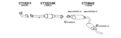 Veneporte 450408 Глушник вихлопних газів кінцевий