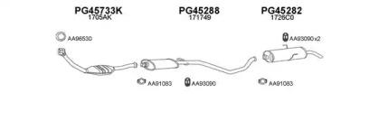 Veneporte 450415 Глушник вихлопних газів кінцевий Veneporte 450415 Глушник вихлопних газів кінцевий
