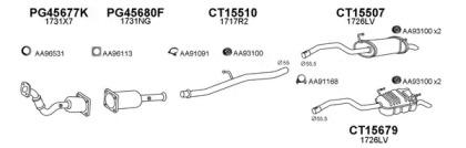Veneporte 450443 Глушник вихлопних газів кінцевий Veneporte 450443 Глушник вихлопних газів кінцевий