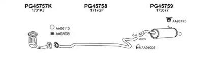 Veneporte 450446 Глушник вихлопних газів кінцевий Veneporte 450446 Глушник вихлопних газів кінцевий