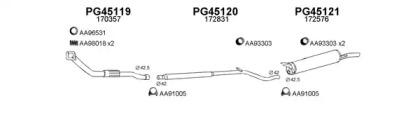 Veneporte 450458 Глушник вихлопних газів кінцевий Veneporte 450458 Глушник вихлопних газів кінцевий