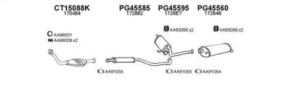 Veneporte 450468 Глушник вихлопних газів кінцевий Veneporte 450468 Глушник вихлопних газів кінцевий