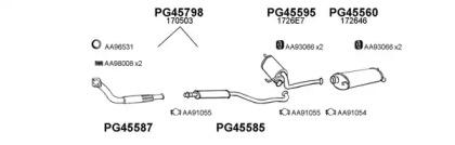 Veneporte 450475 Глушник вихлопних газів кінцевий Veneporte 450475 Глушник вихлопних газів кінцевий