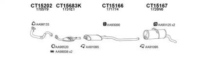 Veneporte 450490 Глушник вихлопних газів кінцевий Veneporte 450490 Глушник вихлопних газів кінцевий