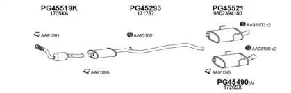 Veneporte 450494 Глушник вихлопних газів кінцевий Veneporte 450494 Глушник вихлопних газів кінцевий