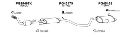 Veneporte 450521 Глушник вихлопних газів кінцевий Veneporte 450521 Глушник вихлопних газів кінцевий