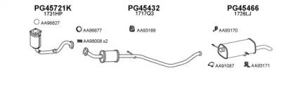 Veneporte 450532 Глушник вихлопних газів кінцевий Veneporte 450532 Глушник вихлопних газів кінцевий