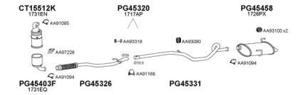 Veneporte 450541 Глушитель выхлопных газов конечный Veneporte 450541 Глушитель выхлопных газов конечный