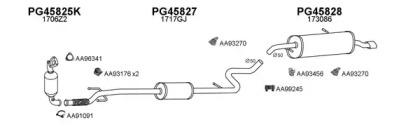 Veneporte 450560 Глушник вихлопних газів кінцевий Veneporte 450560 Глушник вихлопних газів кінцевий