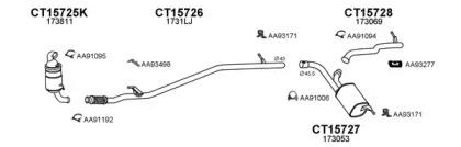 Veneporte 450581 Глушник вихлопних газів кінцевий Veneporte 450581 Глушник вихлопних газів кінцевий