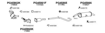 Veneporte 450600 Глушник вихлопних газів кінцевий Veneporte 450600 Глушник вихлопних газів кінцевий