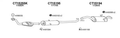 Veneporte 450607 Глушник вихлопних газів кінцевий Veneporte 450607 Глушник вихлопних газів кінцевий
