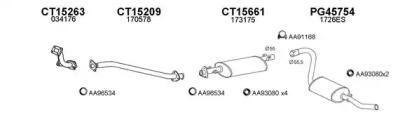 Veneporte 450619 Глушник вихлопних газів кінцевий Veneporte 450619 Глушник вихлопних газів кінцевий