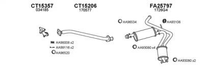 Veneporte 450634 Глушник вихлопних газів кінцевий Veneporte 450634 Глушник вихлопних газів кінцевий