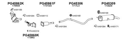 Veneporte 450669 Глушник вихлопних газів кінцевий Veneporte 450669 Глушник вихлопних газів кінцевий