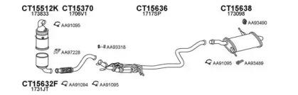 Veneporte 450684 Глушник вихлопних газів кінцевий
