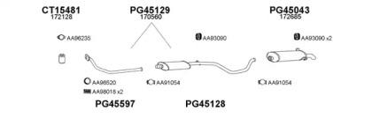 Veneporte 450691 Глушник вихлопних газів кінцевий Veneporte 450691 Глушник вихлопних газів кінцевий