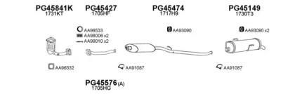 Veneporte 450708 Глушник вихлопних газів кінцевий