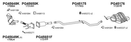Veneporte 450721 Глушник вихлопних газів кінцевий Veneporte 450721 Глушник вихлопних газів кінцевий