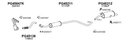 Veneporte 450729 Глушник вихлопних газів кінцевий Veneporte 450729 Глушник вихлопних газів кінцевий