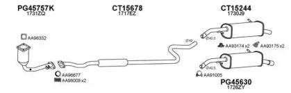 Veneporte 450823 Глушник вихлопних газів кінцевий Veneporte 450823 Глушник вихлопних газів кінцевий