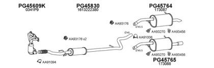 Veneporte 450847 Глушник вихлопних газів кінцевий Veneporte 450847 Глушник вихлопних газів кінцевий