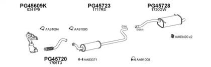 Veneporte 450859 Глушник вихлопних газів кінцевий Veneporte 450859 Глушник вихлопних газів кінцевий