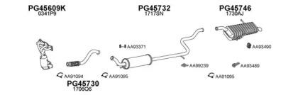Veneporte 450860 Глушник вихлопних газів кінцевий Veneporte 450860 Глушник вихлопних газів кінцевий
