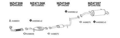 Veneporte 470037 Глушник вихлопних газів кінцевий Veneporte 470037 Глушник вихлопних газів кінцевий