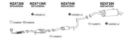 Veneporte 470093 Глушник вихлопних газів кінцевий