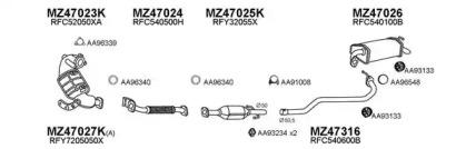 Veneporte 470100 Глушитель выхлопных газов конечный Veneporte 470100 Глушитель выхлопных газов конечный