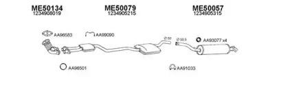 Veneporte 500029 Середній глушник вихлопних газів