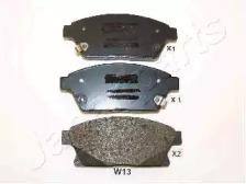 Japanparts PA-W13AF Brake pads Japanparts PA-W13AF Brake pads