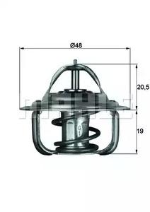 Mahle Original TX 1 83D Термостат Mahle Original TX 1 83D Термостат