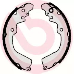 Brembo S 54 509 Колодки гальмівні