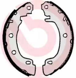 Brembo S 68 522 Колодки гальмівні