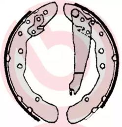 Brembo S 85 514 Колодки гальмівні Brembo S 85 514 Колодки гальмівні