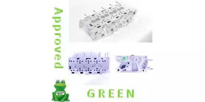 Approved Green AB0317CA Головка блоку циліндрів Approved Green AB0317CA Головка блоку циліндрів