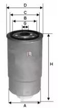 Sofima S 4394 NR Fuel filter