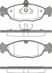 Triscan 811024957 Колодки тормозные