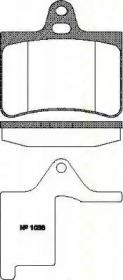 Triscan 811028017 Brake pads